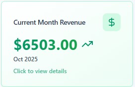 cuurent month revenue
