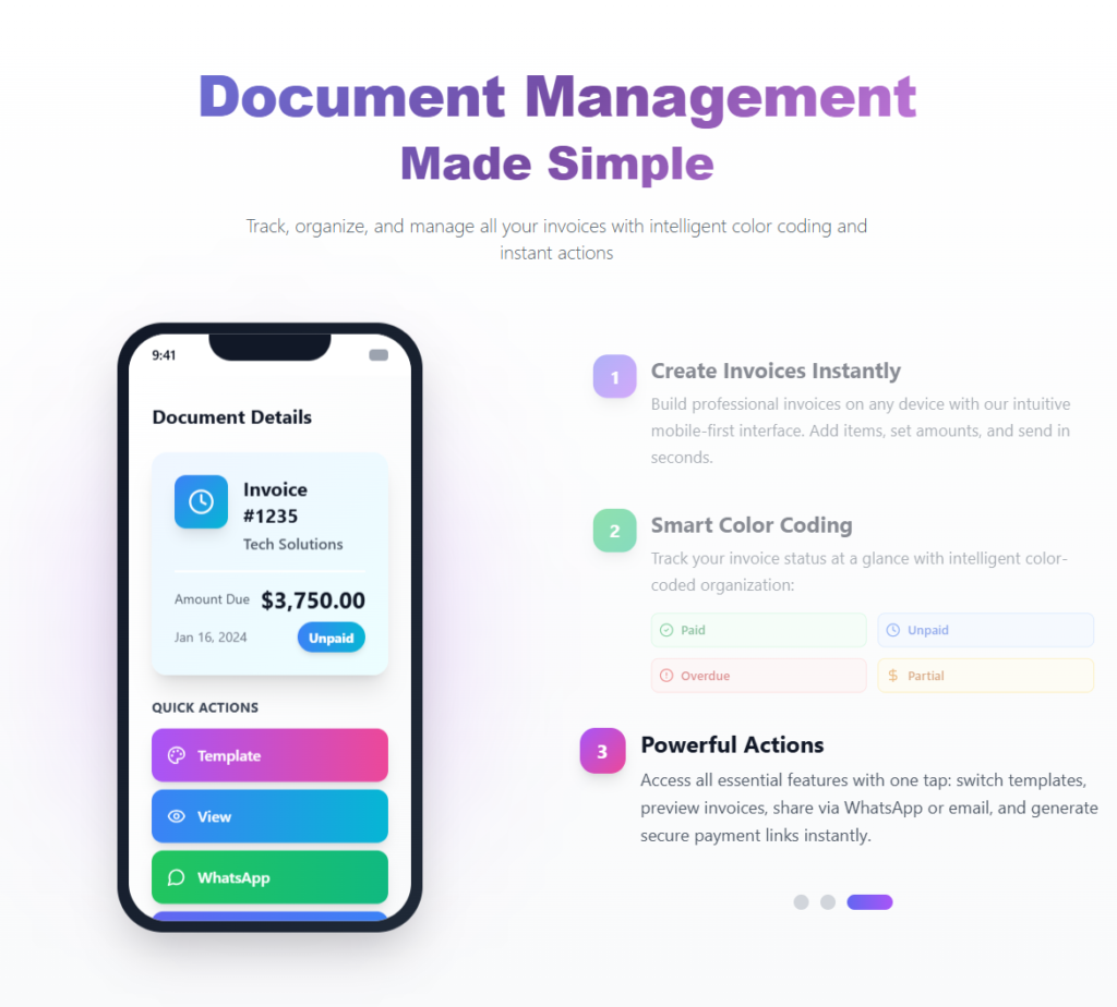 How to categorize invoice documents for easy and visible