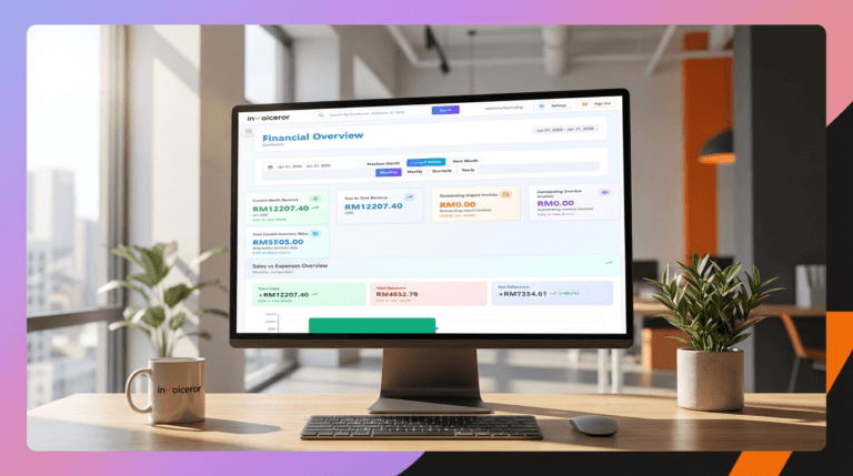 How to read dashboard on invoiceror