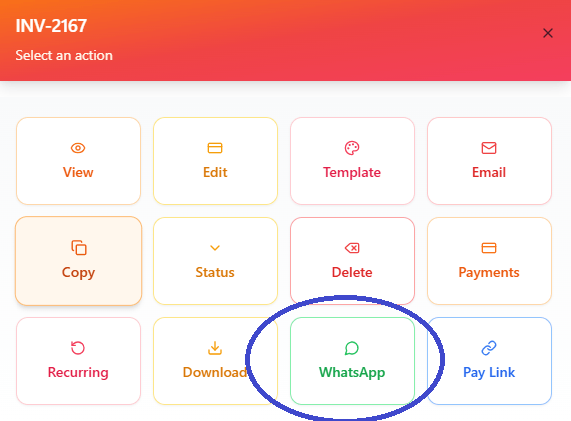 How to manage invoice in invoiceror-11