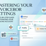How to set your settings with invoiceror