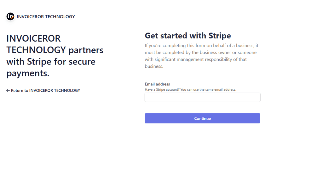 invoiceror set-up payments3
