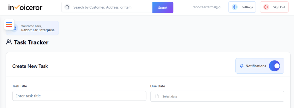 how to track your task in systematic way.