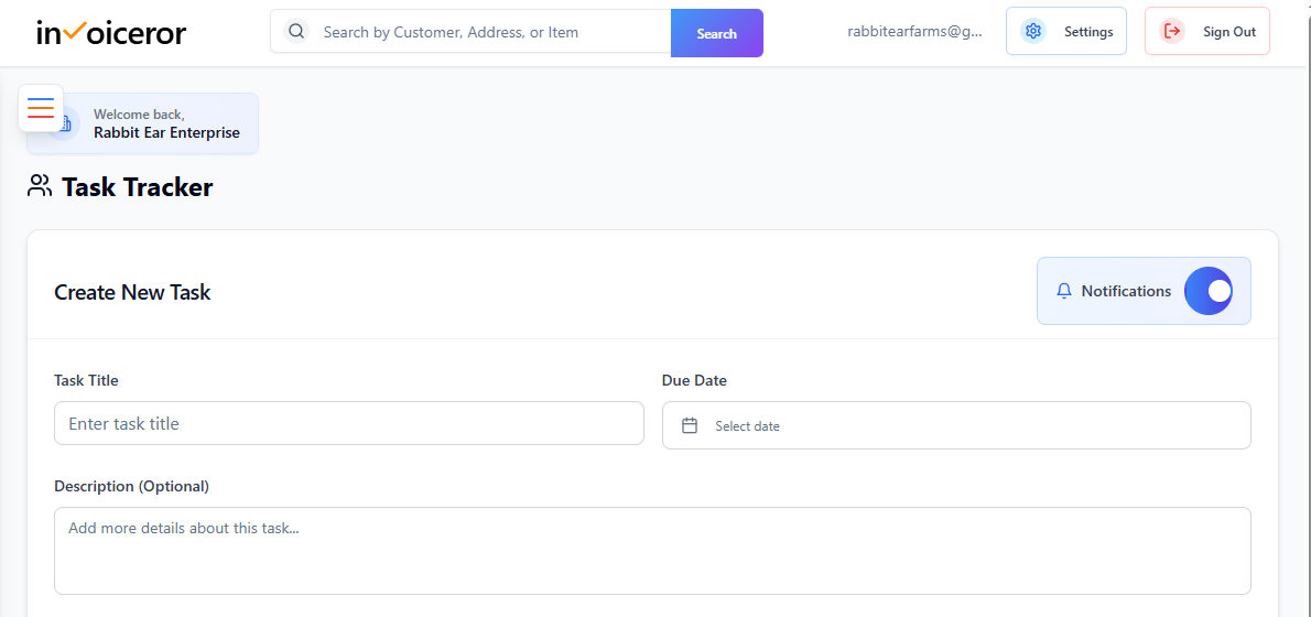 how to track your task in systematic way.
